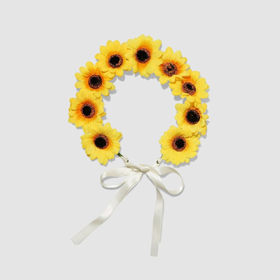 * Coterie Soak Up The Sunflower Flower Crown (Kids Size) Decorations Decorations