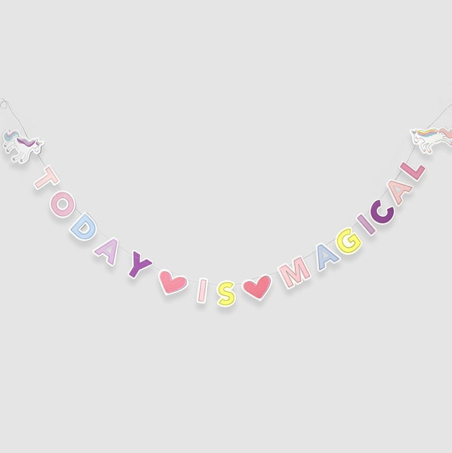 * Coterie Magical Unicorn Banner Decorations