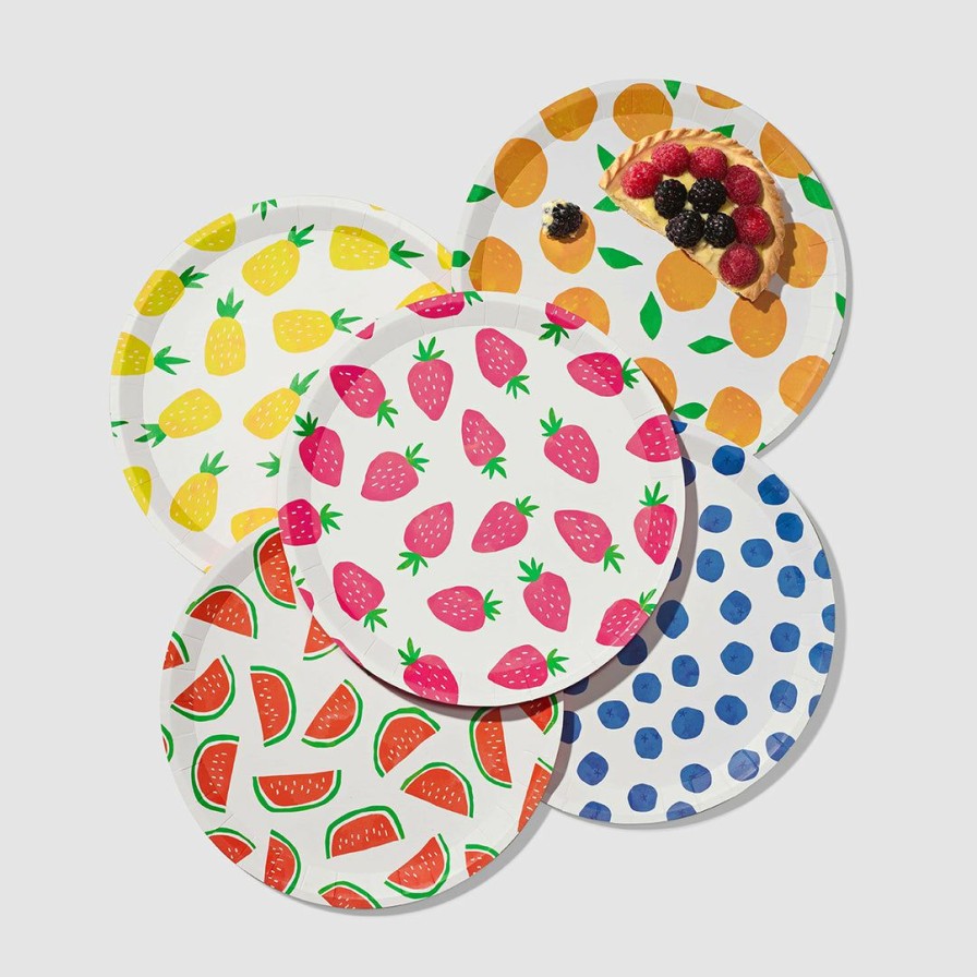 * Coterie Fruit Punch Large Plates (10 Per Pack) Tabletop Tabletop