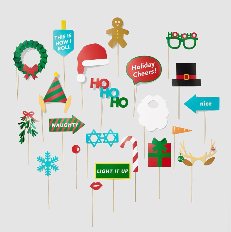 * Coterie Jolly Holiday Photo Props Decorations