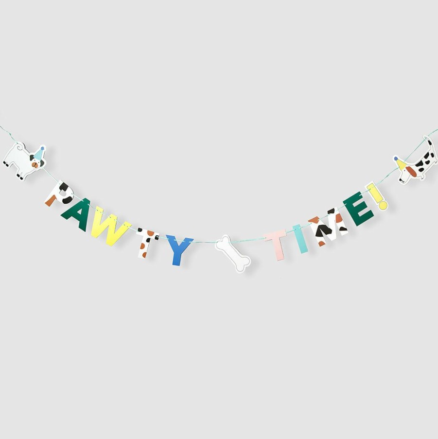 * Coterie Pawty Time Banner Decorations Decorations