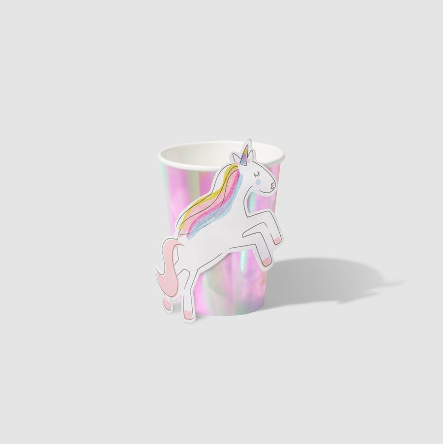 * Coterie Tabletop Unicorn Dreams Cups (10 Per Pack) Tabletop