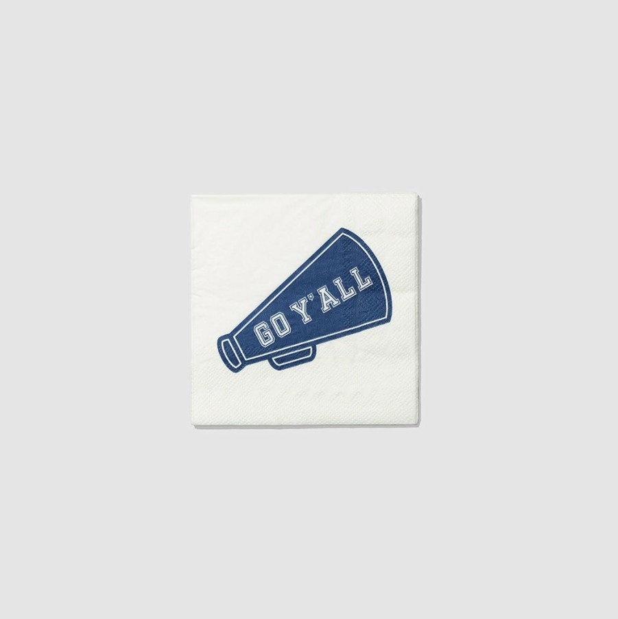 * Draper James X Coterie Game Day Cocktail Napkins (25 Per Pack) Tabletop