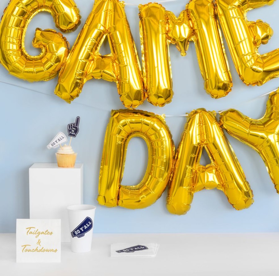 * Draper James X Coterie Game Day Cocktail Napkins (25 Per Pack) Tabletop