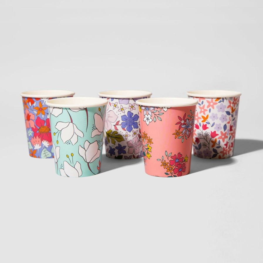 * Coterie New Arrivals In Full Bloom Cups (10 Per Pack) Tabletop