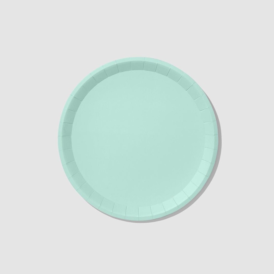 * Coterie Mint Classic Large Plates (10 Per Pack) Tabletop