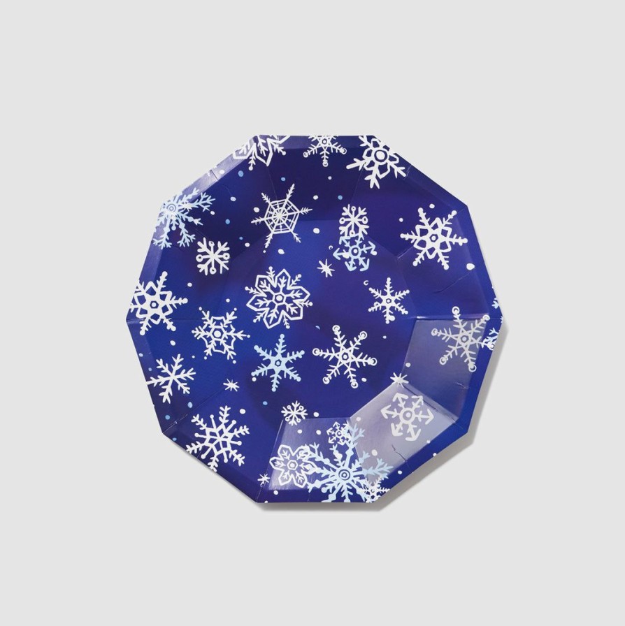 * Coterie Let It Snow Large Plates (10 Per Pack) Tabletop Tabletop