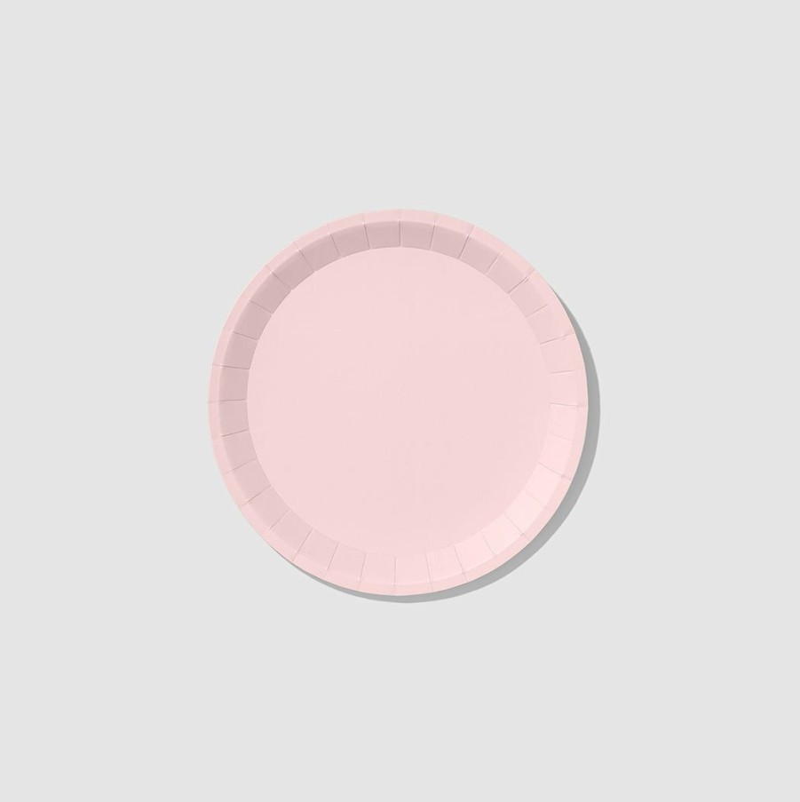 * Coterie Tabletop Pale Pink Classic Small Plates (10 Per Pack) Tabletop