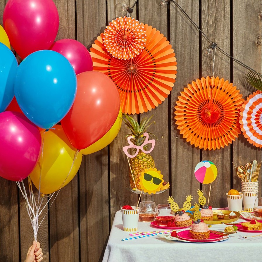 * Coterie Color Burst Balloon Bunch Decorations