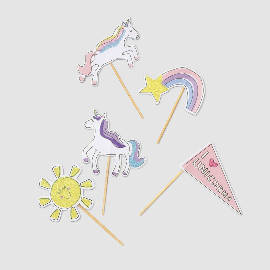 * Coterie Unicorn Dreams Mini Toppers (10 Per Pack) Decorations