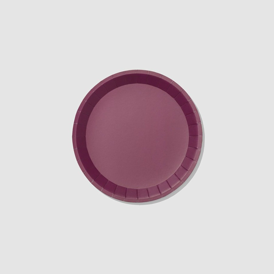 * Coterie Plum Classic Small Plates (10 Per Pack) Tabletop Tabletop