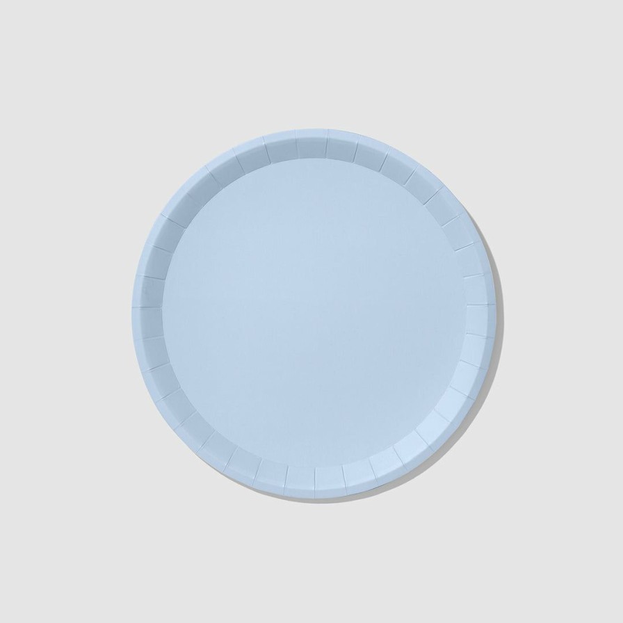 * Coterie Pale Blue Classic Large Plates (10 Per Pack) Tabletop Tabletop