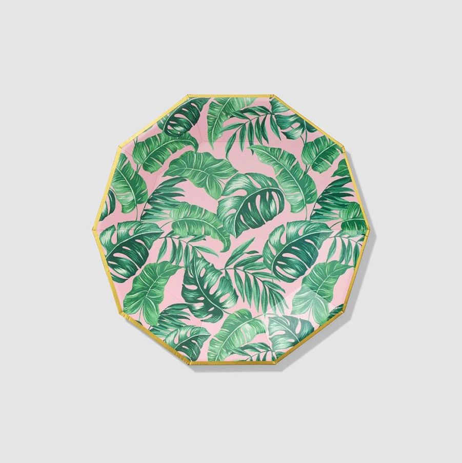 * Coterie Palm Leaf Large Plates (10 Per Pack) Best Sellers Tabletop