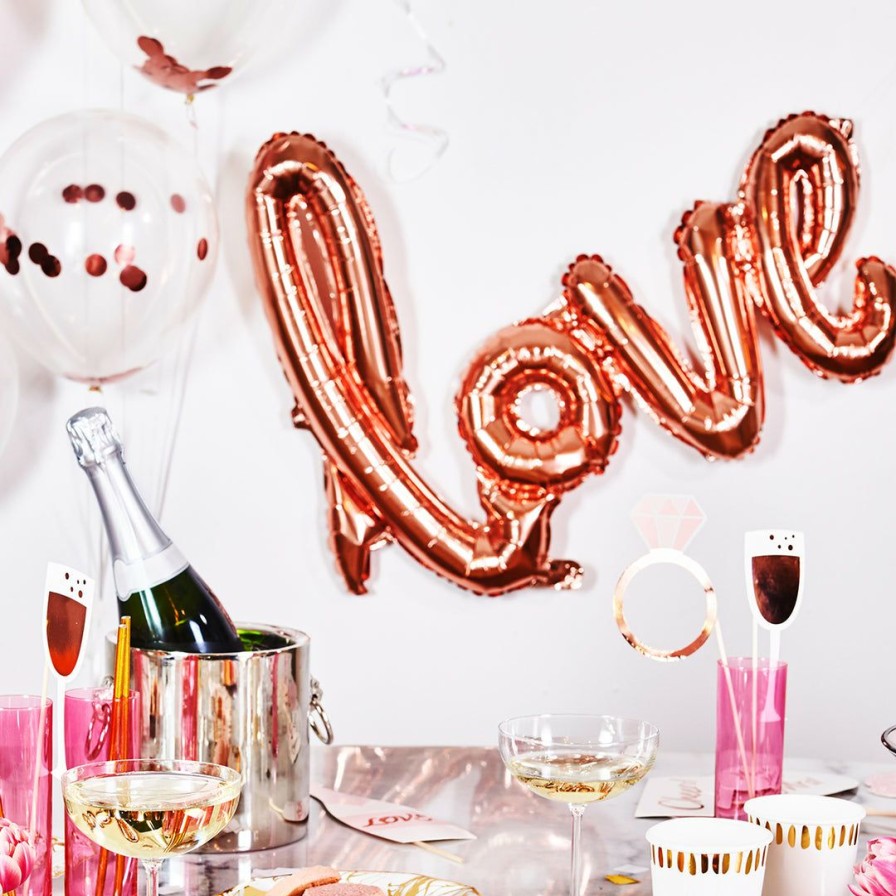 * Coterie Love Balloon Banner Decorations