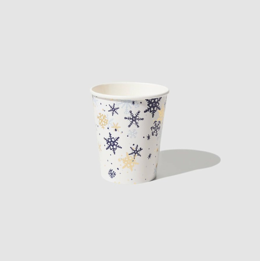 * Coterie Let It Snow Cups (10 Per Pack) Tabletop